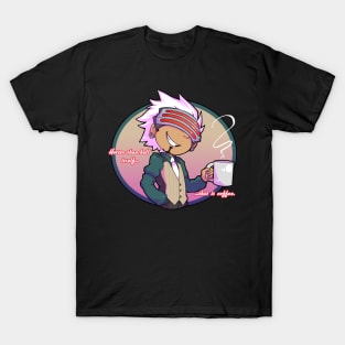 Godot ~ Hell's Coffee T-Shirt